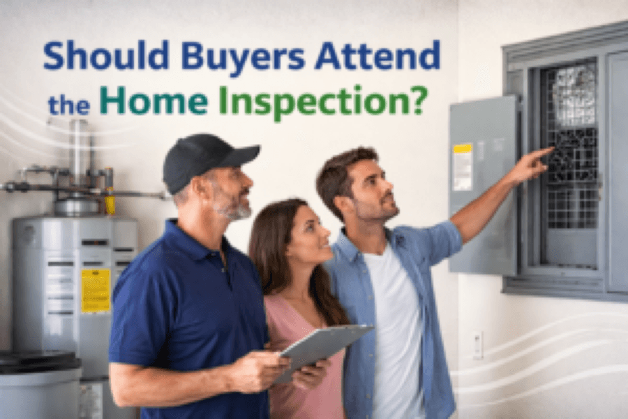 Should Buyers Attend the Home Inspection?